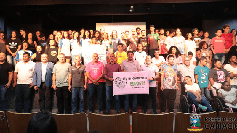 68 esportistas de Cariacica assinam o termo de adesão ao Programa Bolsa Atleta