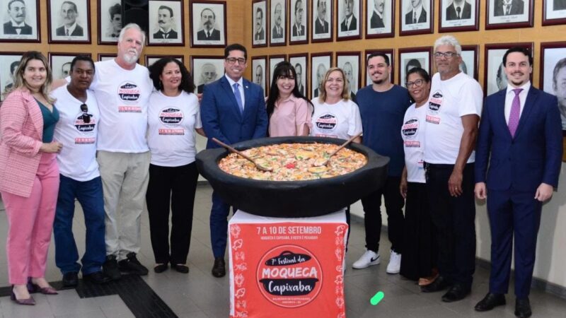 Moqueca capixaba ganha destaque em exposição itinerante de divulgação do festival