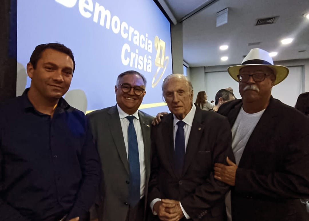 João Caldas assume comando nacional da Democracia Cristã e prega renovação e crescimento