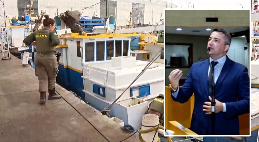 Callegari critica fiscalização desproporcional do Ibama contra pescadores de Itapemirim