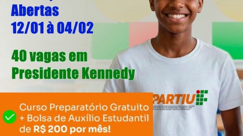 📚 Partiu IF está com inscrições abertas!