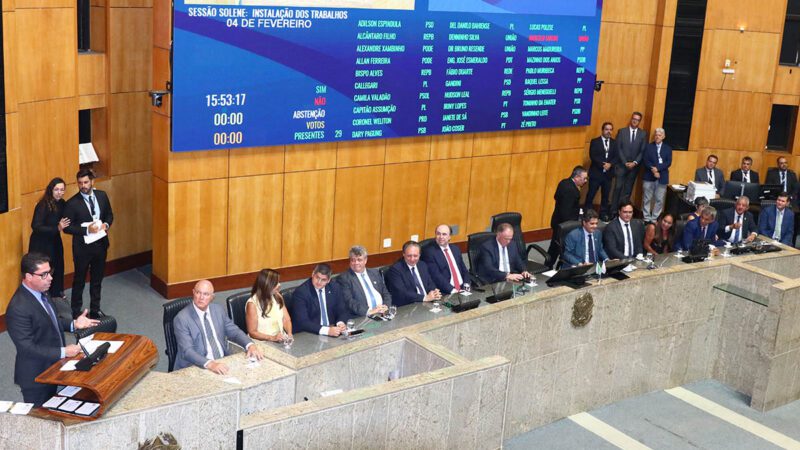 Assembleia Legislativa retoma agenda de votações e sessões nesta segunda-feira (2)