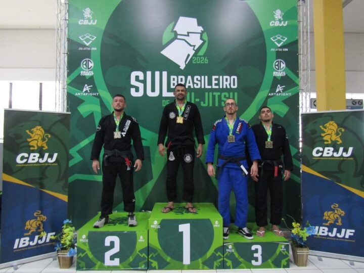 Raul Schunk conquista título no Campeonato Sul-Brasileiro de Jiu-Jitsu 2026