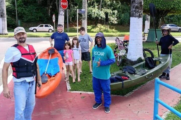 Ato marca o Dia Mundial da Água com mobilização pelo Rio Braço Sul em Marechal Floriano