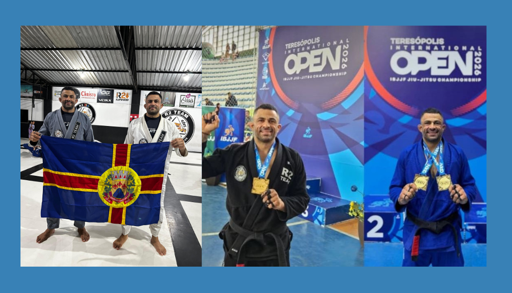 Atletas de Domingos Martins e de Marechal Floriano se destacam em campeonato internacional de jiu-jitsu em Teresópolis