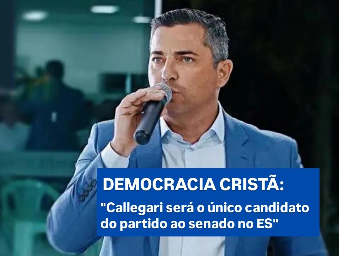 DC aposta em candidatura única de Wellington Callegari ao Senado; deputado soma 3,5%