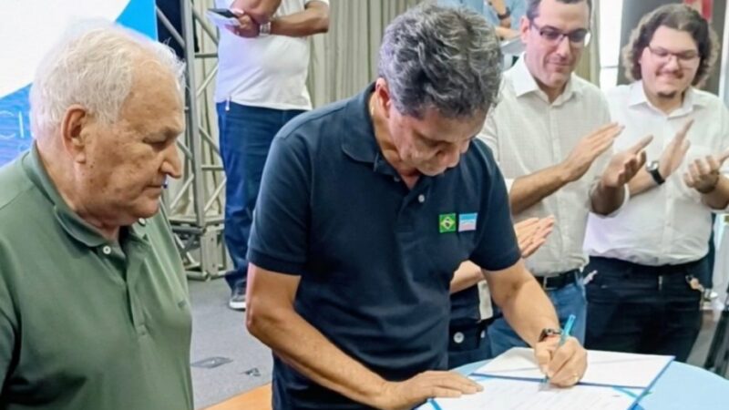 Prefeito e governador autorizam obras no Parque da Ilha da Luz e no Parque de Exposições