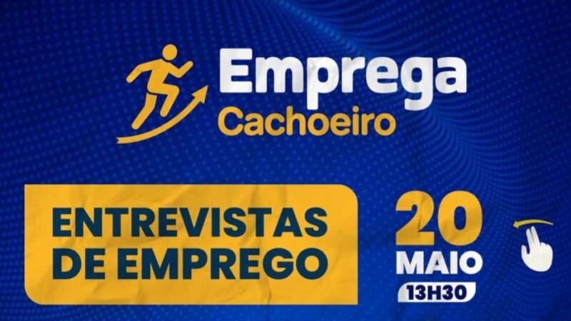 Cachoeiro de Itapemirim recebe nova edição do Emprega Cachoeiro nesta quarta (20)