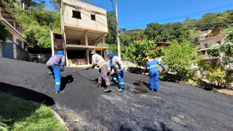 Prefeitura amplia recapeamento e beneficia o bairro Alto Amarelo