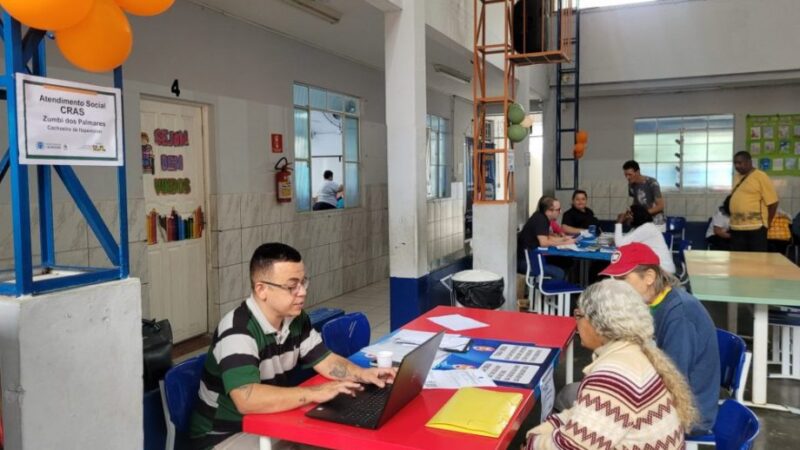 CRAS em Movimento leva serviços, cidadania e acolhimento à comunidade do Marbrasa