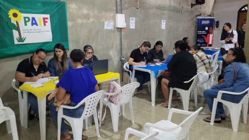 CRAS em Movimento aproxima serviços da população no Alto Novo Parque