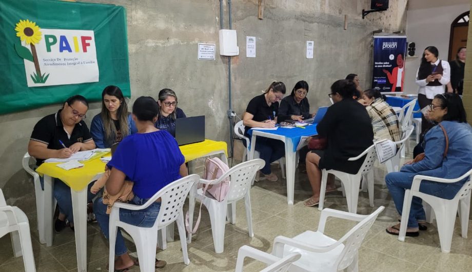 CRAS em Movimento aproxima serviços da população no Alto Novo Parque