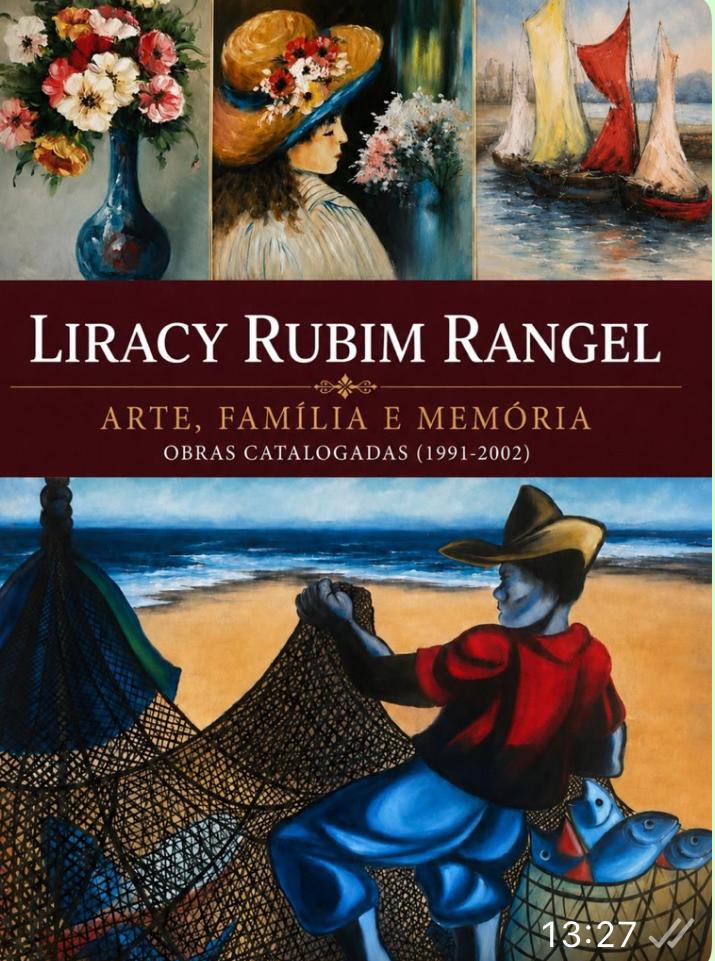 Livro resgata trajetória e legado da pintora guaçuiense Liracy Rubim Rangel