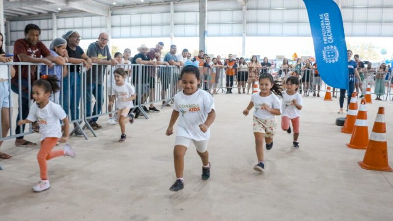 Feira da Bondade terá Corrida Kids com inscrições abertas a partir desta segunda (24)
