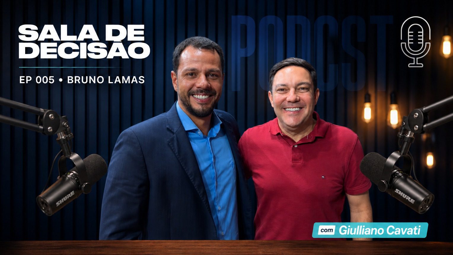 Bruno Lamas abre o Sala de Decisão com histórias da Serra, gestão pública e defesa da continuidade