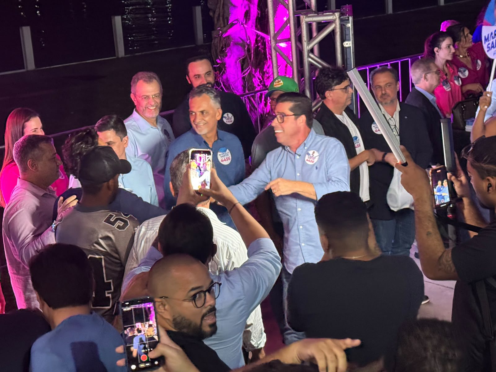Lançamento da campanha de Marcelo Santos movimenta Cachoeiro neste sábado