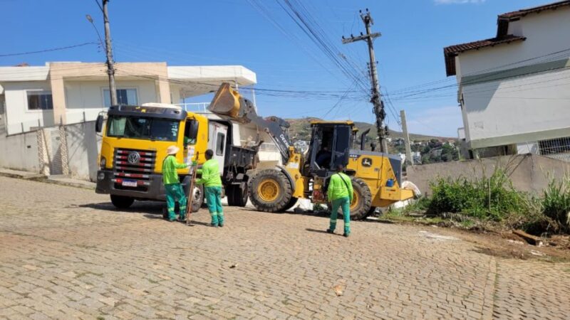 Serviços de limpeza urbana são ampliados no bairro Paraíso