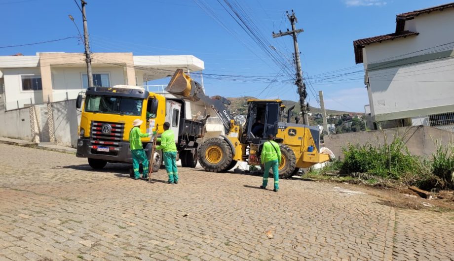 Serviços de limpeza urbana são ampliados no bairro Paraíso