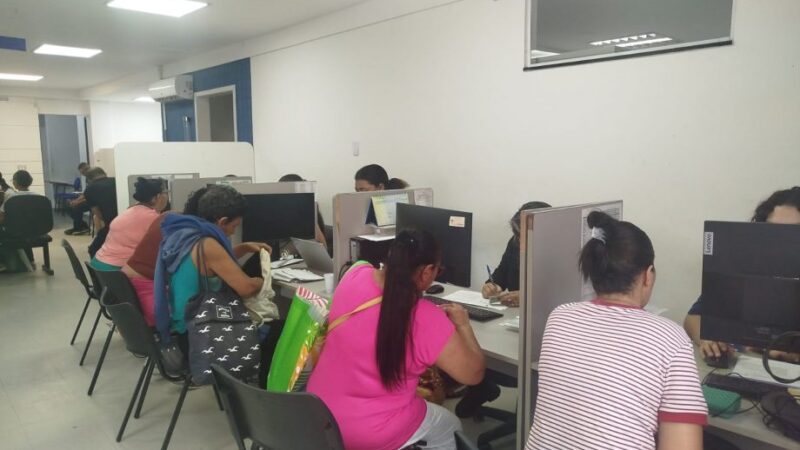 Mutirão da Semdes registra 150 atendimentos na Central de Benefícios