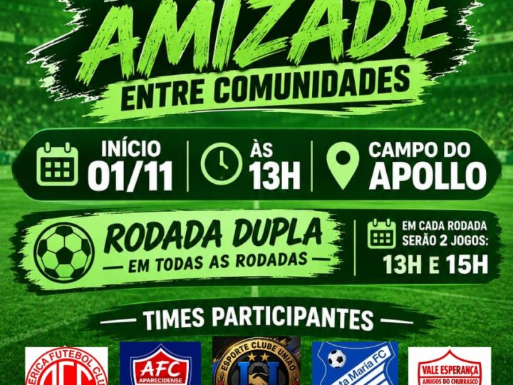 2ª Copa da Amizade entre Comunidades movimenta o futebol de Marechal Floriano a partir de novembro