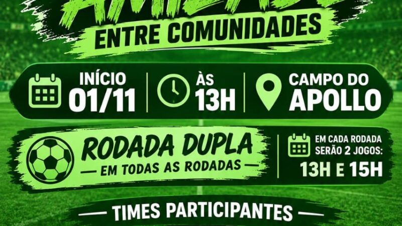 2ª Copa da Amizade entre Comunidades movimenta o futebol de Marechal Floriano a partir de novembro