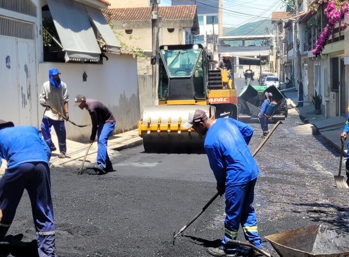 Obras de asfaltamento chegam ao bairro Santa Cecília e prometem melhorar a mobilidade
