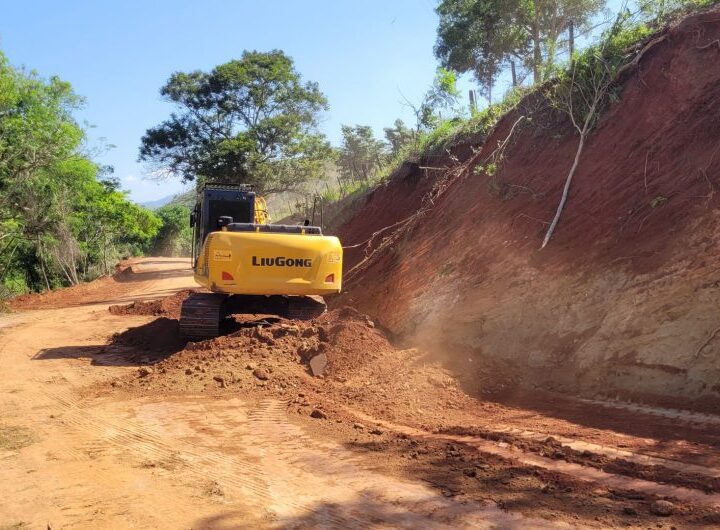 Obras na estrada entre Valão e Morro Grande são acompanhadas em vistoria