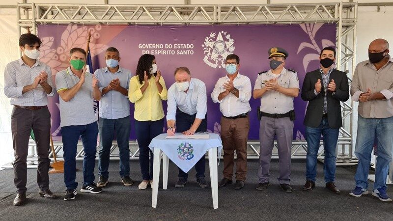 Casagrande autoriza construção da Delegacia Regional de Cachoeiro de Itapemirim