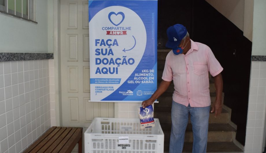 Cachoeiro de Itapemirim arrecada 660 kg de alimentos com a campanha “Compartilhe Amor”