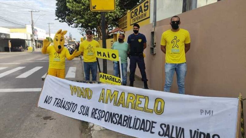 Maio Amarelo: Em Itapemirim mais de 500 motoristas são abordados em ação de conscientização no trânsito