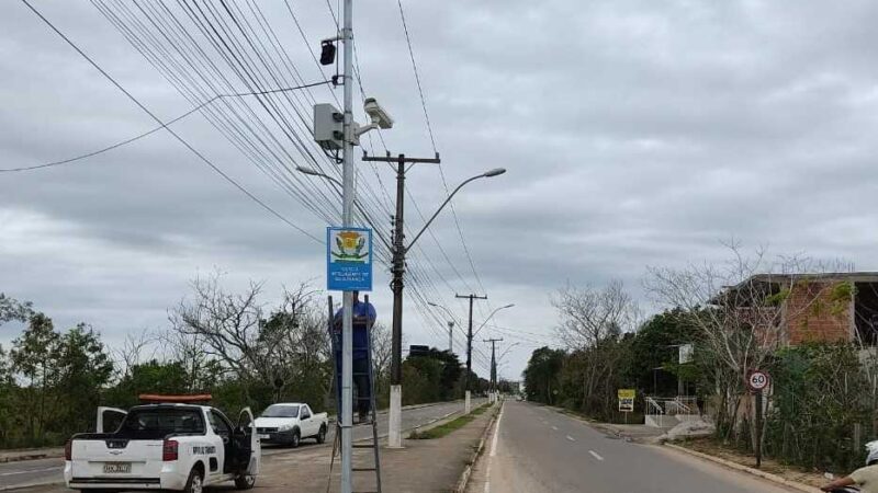 Itapemirim: Cerco Inteligente de Segurança ganham sinalização no município