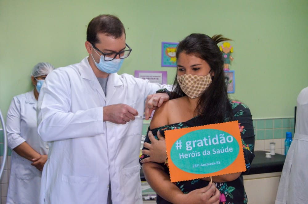 Anchieta: Cidade terá mutirão para vacinação contra a Covid-19