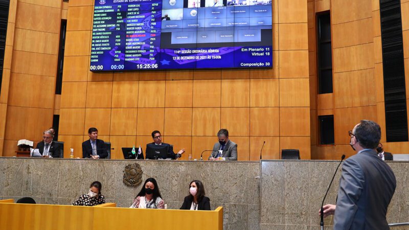 Na Ales, vetos encabeçam a pauta de votações desta terça (28)