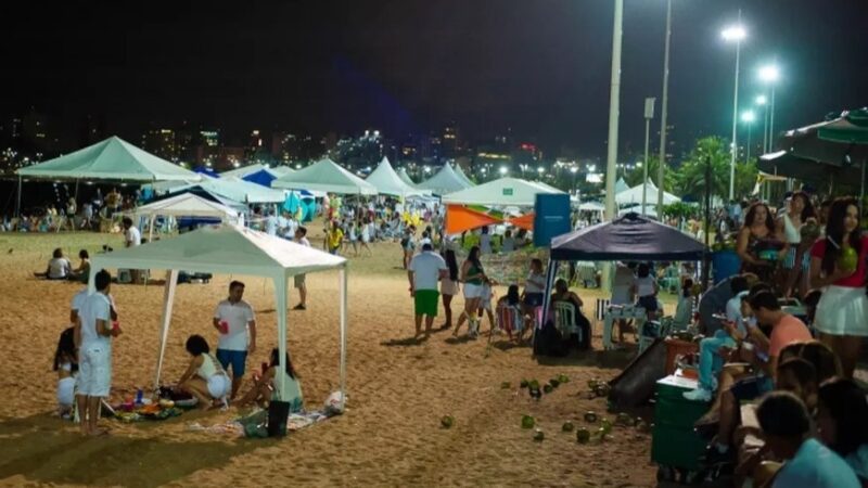 66% das tendas para o Réveillon já foram reservadas na praia de Camburi