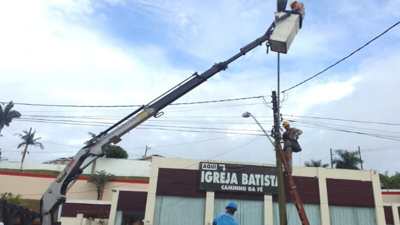 Atraves do projeto Serra+Luz o municipio fecha o ano de 2022 com 78 Bairros iluminados