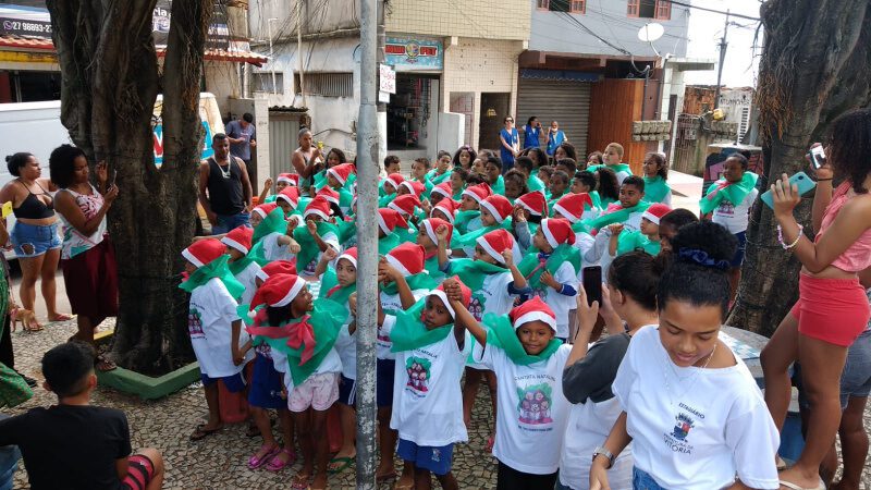 Tradicional cantata em São Benedito ganha canção em  inglês dos alunos do Ensino Fundamental