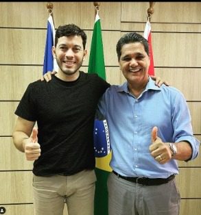 Prefeito de Vila Velha Arnaldinho recebe Ricardo Ferraço e intenaltas interagem com positividade