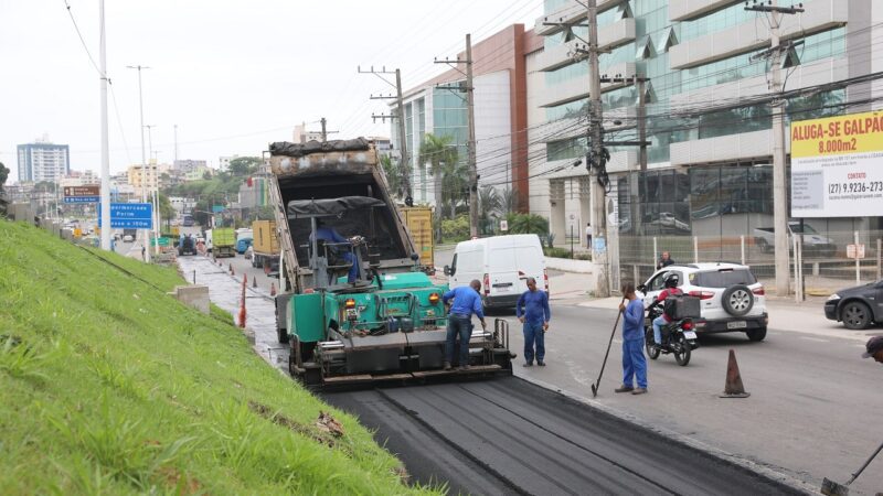 Avenida Mario Gurgel ganha terceira faixa próximo ao Shopping Moxuara e novo acesso a Campo Grande