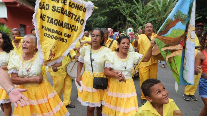 Neste sábado (14) banda de Congo São Sebastião de Taquaruçu se apresenta em Roda D’Água