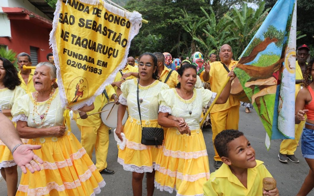 Neste sábado (14) banda de Congo São Sebastião de Taquaruçu se apresenta em Roda D’Água