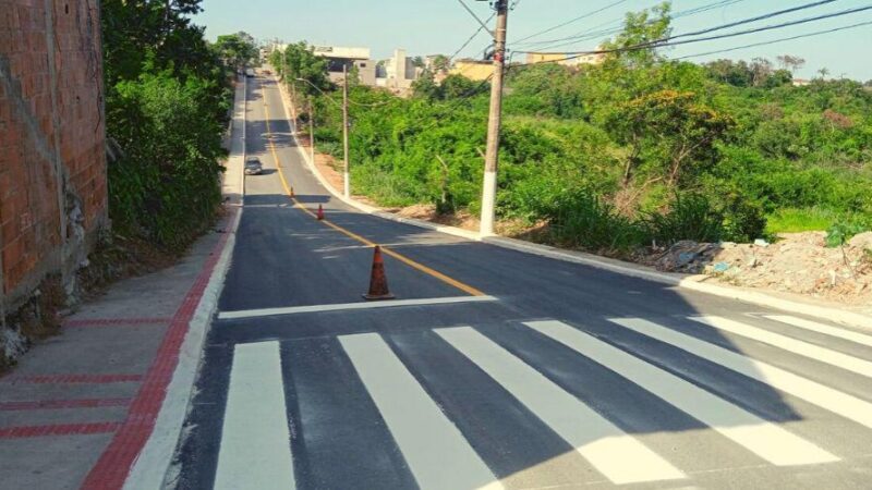 Balneário Ponta da Fruta tem pavimentação concluída