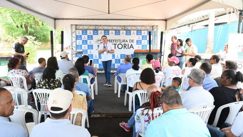 Campanha de conscientização sobre descarte de resíduos sólidos é lançada pela PMV