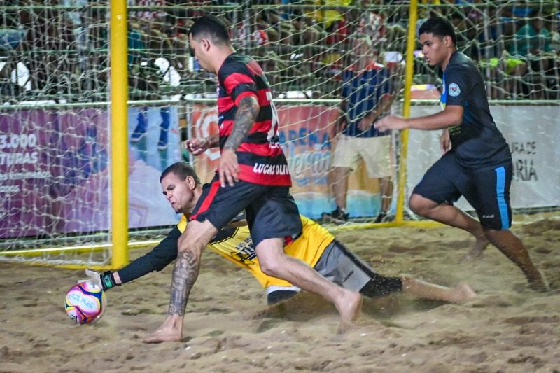 Hoje na Arena Verão começam as semifinais da Copa Vitória de Futebol de Areia