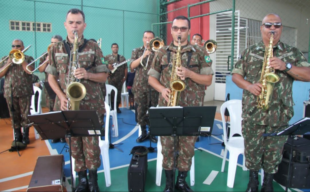 Projeto Bandas na Escola contará com apresentação da Banda do 38º BI em Cariacica