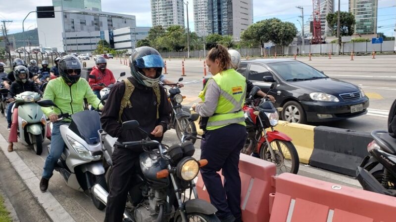 Rodosol muda atendimento nas cabines para motos da Terceira Ponte