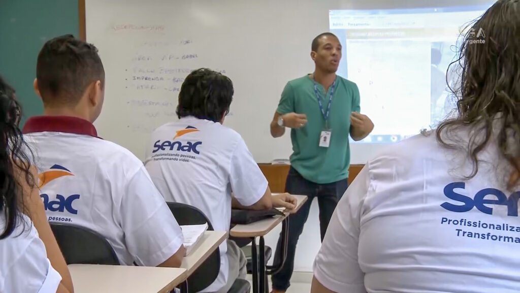 Alunos do Senac participam de palestra sobre empreendedorismo