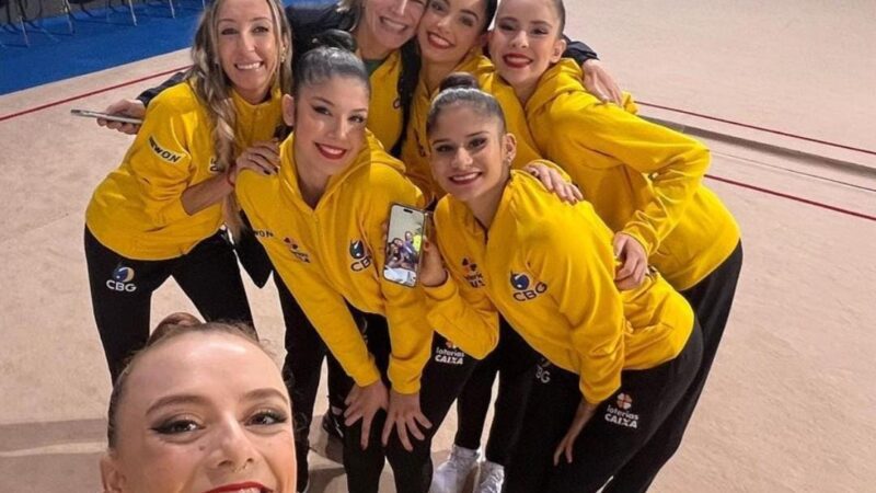 Atleta capixaba ajuda Brasil a conquistar  pódio inédito na Copa do Mundo de Ginástica Rítmica