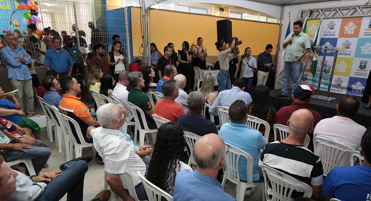 Prefeito de Cariacica entrega obras de escola para 200 alunos da educação infantil