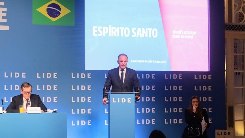 Governador do Estado participa de conferência sobre o Meio Ambiente na Inglaterra