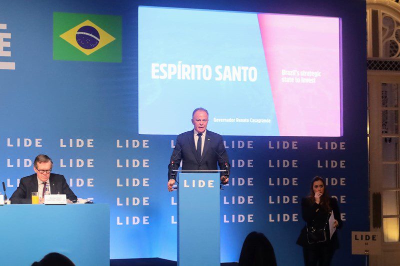 Governador do Estado participa de conferência sobre o Meio Ambiente na Inglaterra